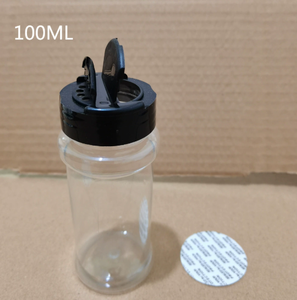 ขวดพลาสติก PET ขนาด 2 ออนซ์ 4.5 ออนซ์ สำหรับใส่ของตกแต่งแบบสั่น มีฝาปิดแบบพลิกสองแบบ สำหรับใส่ของตกแต่งแบบสโนว์โกลบ - Product Image 5