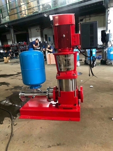 Pompe centrifuge centrale multi-étages intelligente à aspiration axiale avec entraînement magnétique VFD, pompe à eau verticale CDLF à commande VFD CDL - Product Image 4