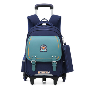 <span class=keywords><strong>Mochila</strong></span> con ruedas para niños a la moda, Mochilas impermeables para viajes al aire libre, bolsas con ruedas para niños, <span class=keywords><strong>mochila</strong></span> escolar para estudiantes <span class=keywords><strong>de</strong></span> primaria - Product Image 4
