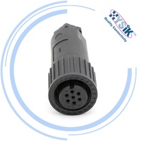 Connecteur DIN Hirschmann CM 06 EA 14S-61 S Droit 6+PE 7 Pôles Prise de Câble - 932460-100
