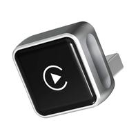 Adaptateur CarPlay sans fil portable K6MINI 2N1, dongle USB universel pour voiture, lien Android/iPhone, boîte AI CarPlay sans fil