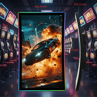 Nuevo Monitor Curvo para Juegos de Arcade de 32 Pulgadas Tipo C R1500, Pantalla LCD IPS Táctil Pcap 16:9, Monitor para Máquinas de Juegos de Habilidad