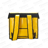 500D Bâche Pliable Isolé Restauration Livraison Sac À Dos Alimentaire Transport Glacière Sac