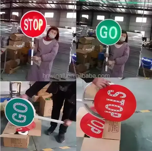 大きな充電式道路安全<span class=keywords><strong>LED</strong></span>ストップアンドゴーライト - Product Image 3