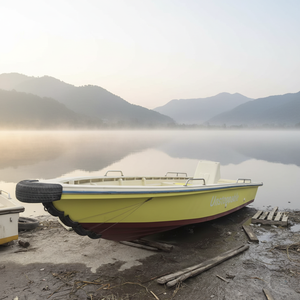 Bote <span class=keywords><strong>de</strong></span> Fibra <span class=keywords><strong>de</strong></span> Vidrio <span class=keywords><strong>de</strong></span> 23 pies/6.98 m con Motor Fuera <span class=keywords><strong>de</strong></span> Borda para Deportes/Pesca/Ocio/Transporte <span class=keywords><strong>de</strong></span> Pasajeros/Trabajo/Paseo Turístico con Consola y Entretenimiento - Product Image 2