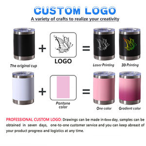 Termos de Acero Inoxidable al por Mayor, <span class=keywords><strong>Tazas</strong></span> de Viaje Aisladas de 10 oz con Logotipo, Aislamiento de 6 a 12 Horas, Ecológicas - Product Image 2