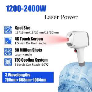 Ice Titanium 808nm Diode Lase Hair Removal Permanent Alexandrite Lase 755nm 808nm 1064nm Diode Lase Hair Removal Machine - Product Image 3