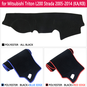Tapis de tableau de bord antidérapant pour Mitsubishi L200, Triton, stradas, barbarbe et chasseur, accessoires pour pare-soleil - Product Image 3