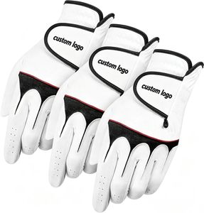 Guantes de Golf de Cuero Cabretta con Logotipo Personalizado de Fábrica en Vietnam, Guantes de Golf Transpirables, Múltiples Tamaños y Colores, MOQ Bajo - Product Image 1