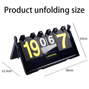 Tableau de score portable pour <span class=keywords><strong>football</strong></span>, basketball, volleyball, tennis, multifonctionnel - Product Image 4