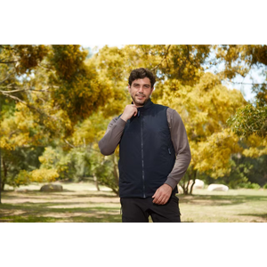 Leichte atmungsaktive lässige Winter Herren weste Polyester/Baumwoll stoff Baumwoll füllung YKK Reiß verschlüsse Wasserdichte wind dichte Oberbekleidung - Product Image 1