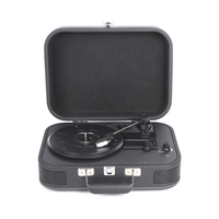 Tourne-disque Bluetooth 3 vitesses Ruby Stylus Tourne-disque Vinyl Record Player