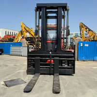 Montacargas Diésel HELI Usado de 16 Toneladas con Motor Cummins Original, Montacargas de Segunda Mano para Trabajo Pesado para Manejo Logístico en Puertos