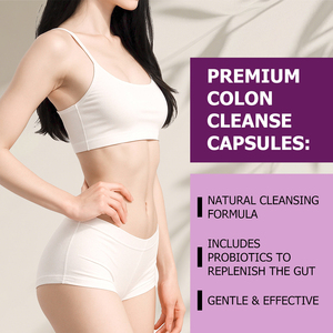 Best Seller Colon 14 Day Cleanse Capsules with Total Carbohydrates Helps Supports Weight Loss Movement Bowel Movements Capsules - Product Image 3