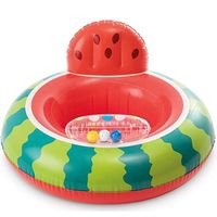 Bouée de bain gonflable en PVC écologique pour bébé, motif pastèque, taille, couleur et logo personnalisables, pour fête au bord de la piscine, marque NIZHEN, en promotion