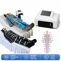 Système de massage pneumatique portable intelligent à compression séquentielle pour le soulagement de l'œdème, la récupération musculaire, les soins de bien-être et l'analyse cutanée