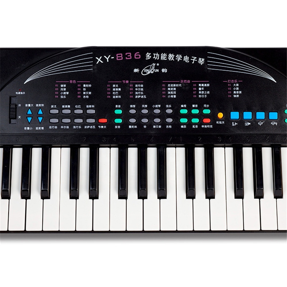 XY-836 42 Keys教育用キーボード子供向け電子ピアノ初心者向け
