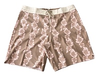 Shorts de bain YILONG pour hommes à imprimé floral, séchage rapide, taille plate, cordon de serrage, pour la plage