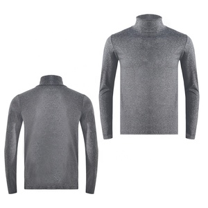 T-Shirt Casual a maniche lunghe da uomo maglietta con maglietta a Base termica t-Shirt a manica lunga a doppio strato - Product Image 1