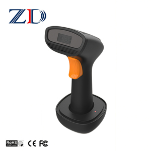 Cầm tay không dây Máy quét mã vạch với sạc cơ sở, Type-C có dây & không dây 2-in-1 QR <span class=keywords><strong>code</strong></span> Reader cho hệ thống POS - Product Image 1