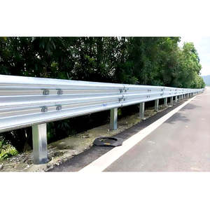 Barriera di Sicurezza Stradale Zincata a Caldo di Alta Qualità, Prezzo Competitivo, Materiali per Costruzioni Stradali - Product Image 3