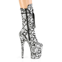 Talons Tacones Mujer Sexy imprimé serpent femmes talons aiguilles chaussures à plateforme bottines pour dames