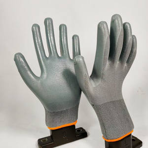 OEM EPI Bonne Qualité Sécurité Luva 13G Polyester Tricoté Poignée Industrielle Enduit de Nitrile Travail Rubbet Construction Gant Guantes - Product Image 2