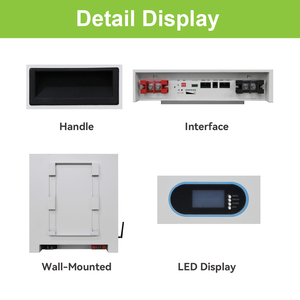Home <b>Battery</b> 5.12kWh with RS485 CAN Communication - Product Image 4