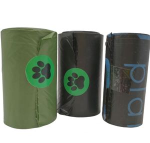 Custom Eco Friendly Thick Strong Soft Biodegradable Dog Poop Bag Rolls Box - Product Image 1