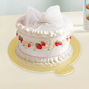 High Quality Mini <strong>Round</strong> <strong>Disposable</strong> Mousse <strong>Tray</strong> Thicken Cake Paper Board - Product Image 3