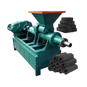 Fuel Fire Wood Sawdust Electric Biomass Essence Charcoal Extruder For Briquette Press Ruf Make Machine