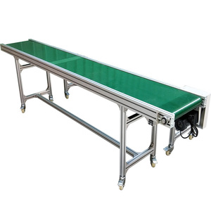 Konveyor Sabuk Listrik Industri PVC/Karet untuk Jalur Perakitan Makanan dan Aplikasi Pemuatan/Pembongkaran Kontainer Baru - Product Image 4