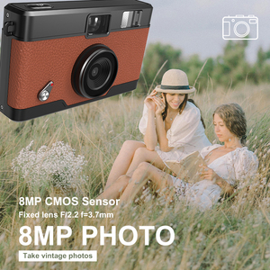 Appareil photo numérique rétro sans écran ODM&OEM avec capteur 8MP sans écran, flash LED, <span class=keywords><strong>batterie</strong></span> détachable, 4 filtres pour la prise de vue - Product Image 3