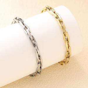 Pulsera de Cadena Universal Hecha a Mano Estilo Punk Simple, Brazalete de Acero Inoxidable, Joyería de Moda para Mujeres y Hombres, Venta al por Mayor - Product Image 4