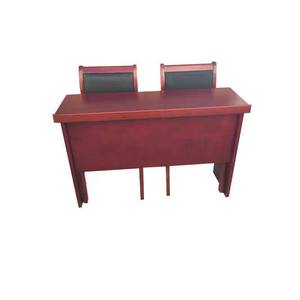 Table de conférence Earn SJ007 en placage de bois massif, finition laquée, pour salle de réunion, avec chaises assorties - Product Image 5