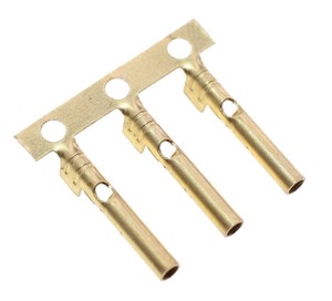 Factory direct high quality 1.0 ~ 4.2mm round tube <strong>terminal</strong> crimp copper tube female, male waterproof <strong>terminal</strong> <strong>connector</strong> - Product Image 2