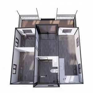 Casa Prefabbricata Espandibile in Container da 20Ft e 40Ft, Pronta per la Vendita o il Noleggio, Abitazione Portatile Prefabbricata - Product Image 2