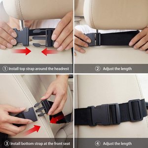 Organizador de coche Asiento trasero Venta directa de fábrica Venta caliente Bolsa de almacenamiento de asiento de coche - Product Image 6