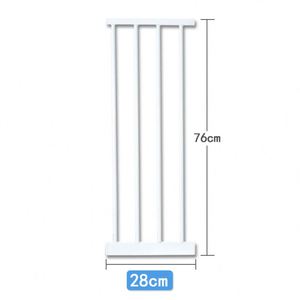 Extension de 28 cm de haute qualité pour nouveaux produits de protection, barrière de sécurité réglable pour bébé, pour la sécurité des enfants, barrière d'escalier, barrière de parc pour bébé - Product Image 1
