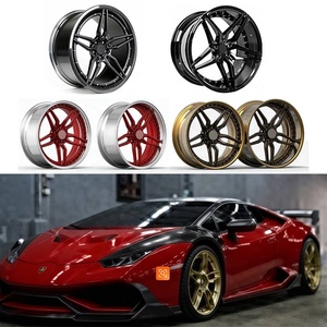 Jantes forgées en alliage d'aluminium 4x114.3 5x100 5x108 5x112 5x114.3 5x115 5x120 5x127 Revuelto <span class=keywords><strong>Huracan</strong></span> Urus Aventador Gallardo Miura - Product Image 1