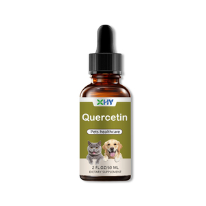 Gocce di Quercetina a Marchio Privato per Integratori per la Salute degli Animali Domestici, 60ml di Gocce Liquide Multivitaminiche - Product Image 1