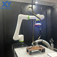 Station de travail robotisée collaborative pour le soudage, cellule de soudage Cobot avec tablette de commande, pas de clôture de sécurité requise