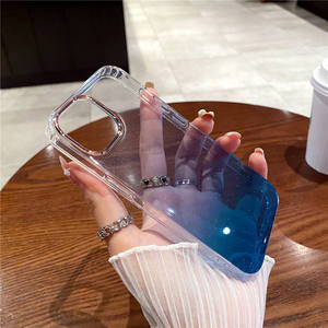 Placcato gradiente Glitter custodia per telefono trasparente per <span class=keywords><strong>Apple</strong></span> <span class=keywords><strong>iPhone</strong></span> <span class=keywords><strong>11</strong></span> 12 13 14 15 16 17 custodia anticaduta - Product Image 5