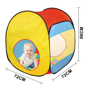 RS Unisex Kinder Sport Speeltent Buiten & Binnen Speelhuis met Kleurrijke Plastic Ballen voor Leeftijden 2-14+ - Product Image 1