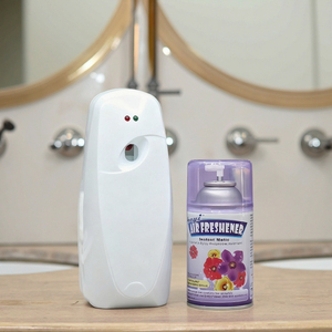 Phòng Nhà Vệ Sinh Treo Tường Pin Hoạt Động Timemist Aerosol Hương Thơm Nước Hoa Tự Động Phun Làm Mát Không Khí Dispenser - Product Image 1