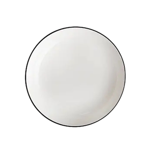Assiette en Porcelaine Fine Personnalisable (Couleur et Spécifications) – Prix Usine – Usage Quotidien Domestique - Product Image 1
