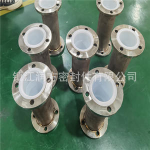 Pipa flensa lurus PTFE, dilapisi dengan baja tahan karat - Product Image 4