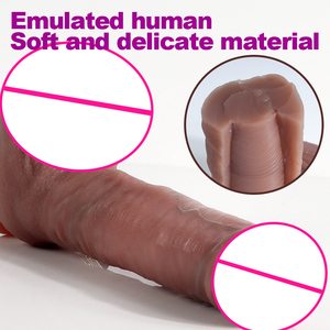 Neue Bestseller Sexspielzeuge für Frauen 10 Frequenz-Vibrationen Vibrator <span class=keywords><strong>Dildo</strong></span> für Frauen Realistischer Weicher Männlicher <span class=keywords><strong>Dildo</strong></span> Weiblicher Masturbator - Product Image 5