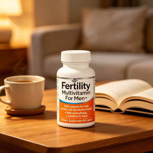 Vente en gros usine OEM Vitamines naturelles Multivitamines Aide à la fertilité pour femmes Supplément de fertilité Soutien du nombre et de la motilité des spermatozoïdes chez l'homme - Product Image 2