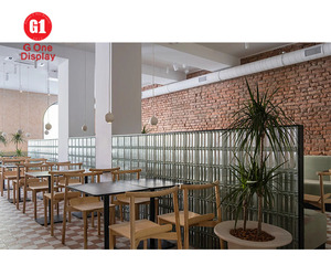 Comptoir de café moderne à LED, mobilier de magasin de détail professionnel personnalisé pour la conception de bars et de cafés - Product Image 4